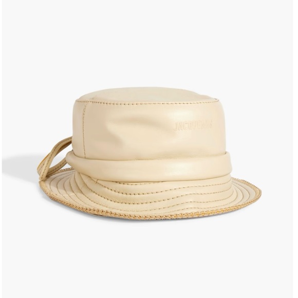 NWT Jacquemus Leather Summer Le Bob Mentalo ☀️🥵❤️ - Picture 2 of 5